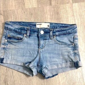 Garage jean Shorts